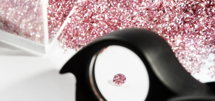 Rio Tinto představuje řadu vzácných růžových diamantů z dolu Argyle